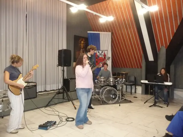 Zum Abschluss trat die Band "Rosa" auf.